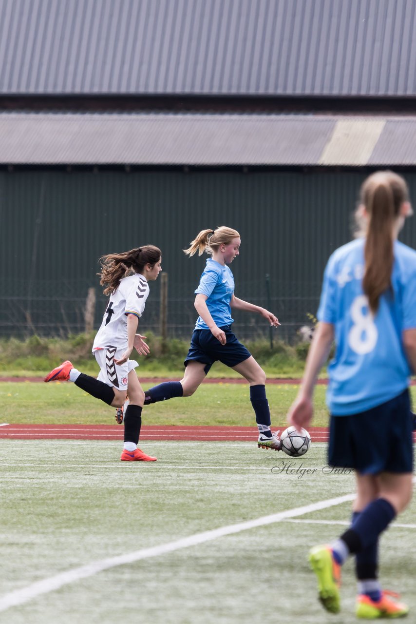 Bild 173 - B-Juniorinnen Ellerau - St. Pauli : Ergebnis: 1:1